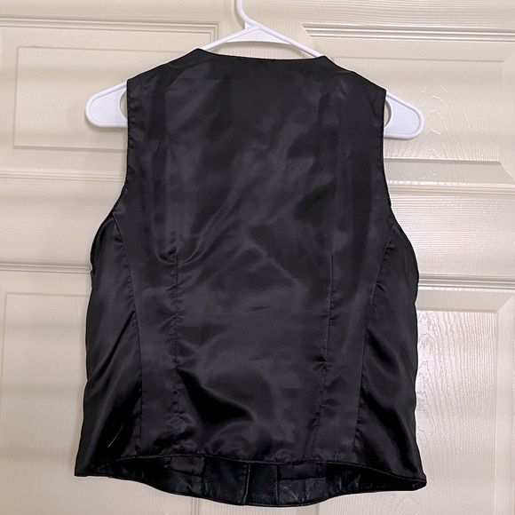 JACQUELINE FERRAR leather vest - Picture 3 of 5